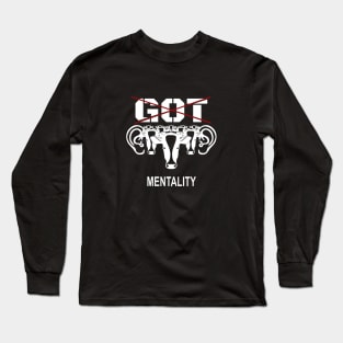 Herd Mentality Group of Cows Long Sleeve T-Shirt